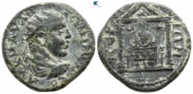 Pamphylia. Perge. Elagabalus AD 218-222. Bronze Æ