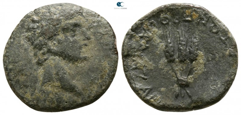 Cilicia. Anazarbos. Claudius AD 41-54. 
Bronze Æ

17mm., 2,99g.

Laureate h...