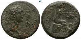 Cilicia. Flaviopolis. Domitian AD 81-96. Dated CY 17=AD 89/90. Bronze Æ