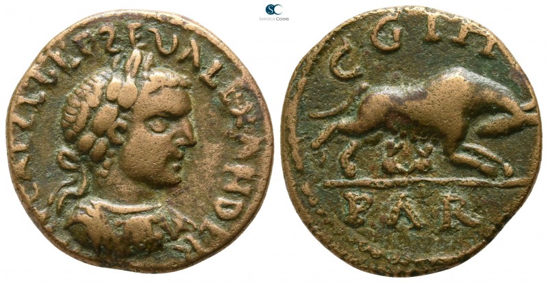 Mysia. Parion. Severus Alexander AD 222-235. 
Bronze Æ

20mm., 5,35g.

IMP ...