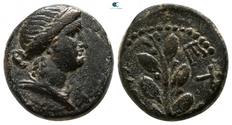 Seleucis and Pieria. Antioch. Pseudo-autonomous issue circa AD 55. 
Bronze Æ
...
