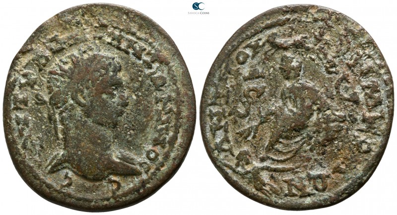 Seleucis and Pieria. Antioch. Elagabalus AD 218-222. 
Bronze Æ

33mm., 16,52g...
