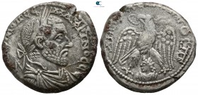 Seleucis and Pieria. Emisa. Macrinus AD 217-218. Tetradrachm AR