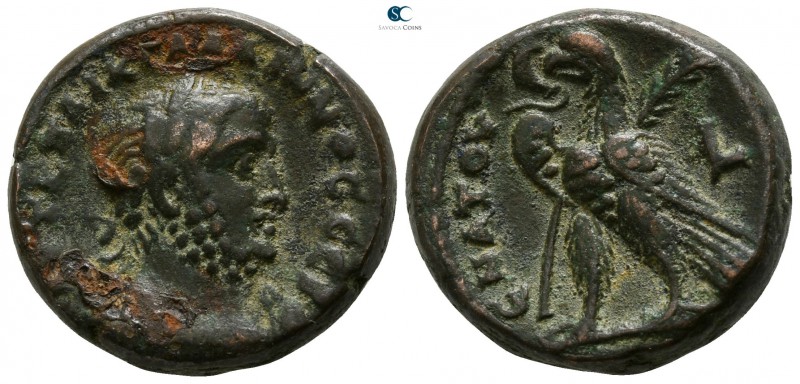 Egypt. Alexandria. Gallienus AD 253-268. 
Tetradrachm AE

21mm., 11,05g.

A...