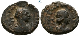 Egypt. Alexandria. Aurelian and Vabalathus AD 271-272. Tetradrachm AE