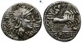 Q. Fabius Labeo. 124 BC. Rome. Denarius AR