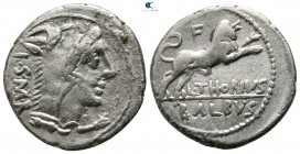 L. Thorius Balbus 105 BC. Rome. Denarius AR