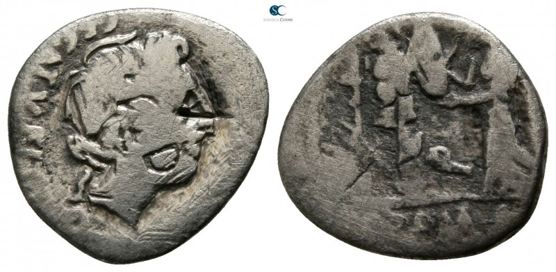 C. Egnatuleius C.F. C. Egnatuleius C.f. 97 BC. Rome
Quinarius AR

13mm., 1,45...