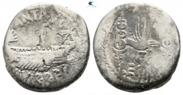 Mark Antony 32-31 BC. Possibly Patrae. Denarius AR