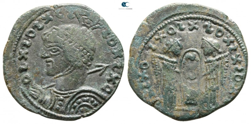 . Imitation of Constantine I, circa AD 318. 
Imitating Siscia

18mm., 2,66g....