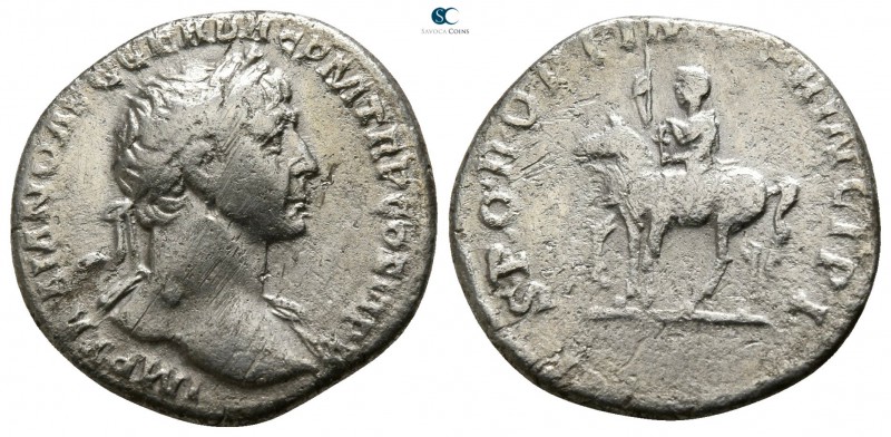 Trajan AD 98-117. Rome
Denarius AR

16mm., 2,82g.

IMP TRAIANO AVG GER DAC ...
