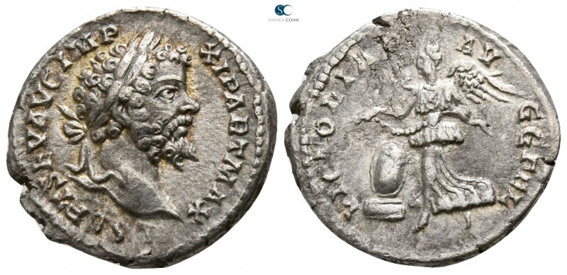 Septimius Severus AD 193-211. Laodicea
Denarius AR

18mm., 2,73g.

L SEPT S...