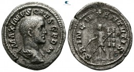 Maximus, as Caesar AD 236-238. Rome. Denarius AR