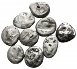 Lot of 9 greek silver coins / SOLD AS SEEN, NO RETURN!