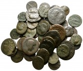 Lot of ca. 50 roman provincial bronze coins / SOLD AS SEEN, NO RETURN!