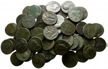 Lot of ca. 60 roman provincial bronze coins / SOLD AS SEEN, NO RETURN!