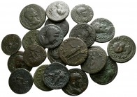 Lot of ca. 20 roman provincial bronze coins / SOLD AS SEEN, NO RETURN!