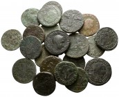 Lot of ca. 21 roman provincial bronze coins / SOLD AS SEEN, NO RETURN!