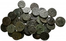 Lot of ca. 40 roman provincial bronze coins / SOLD AS SEEN, NO RETURN!
