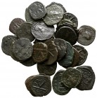Lot of ca. 30 byzantine bronze coins / SOLD AS SEEN, NO RETURN!