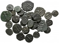 Lot of ca. 30 byzantine bronze follis / SOLD AS SEEN, NO RETURN!