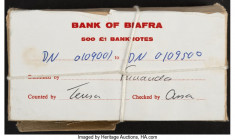 Biafra Bank of Biafra 1 Pound ND (1968-69) Pick 5a 500 Examples Crisp Uncirculated. 

HID09801242017

© 2022 Heritage Auctions | All Rights Reserved