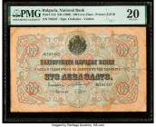 Bulgaria Bulgaria National Bank 100 Leva Zlato ND (1906) Pick 11d PMG Very Fine 20. Splits are noted on this example.

HID09801242017

© 2022 Heritage...