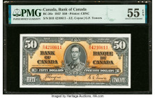 Canada Bank of Canada $50 2.1.1937 BC-26c PMG About Uncirculated 55 EPQ. 

HID09801242017

© 2022 Heritage Auctions | All Rights Reserved