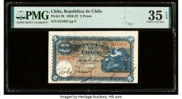 Chile Republica de Chile 2 Pesos 19.10.1920 Pick 58 PMG Choice Very Fine 35 EPQ. 

HID09801242017

© 2022 Heritage Auctions | All Rights Reserved