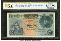 Egypt National Bank of Egypt 5 Pounds 1948 Pick 25a PCGS Banknote About UNC 53 PPQ. 

HID09801242017

© 2022 Heritage Auctions | All Rights Reserved