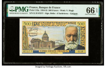 France Banque de France 500 Francs 4.3.1954 Pick 133a PMG Gem Uncirculated 66 EPQ. 

HID09801242017

© 2022 Heritage Auctions | All Rights Reserved