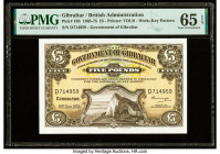 Gibraltar Government of Gibraltar 5 Pounds 20.11.1975 Pick 19b PMG Gem Uncirculated 65 EPQ. 

HID09801242017

© 2022 Heritage Auctions | All Rights Re...