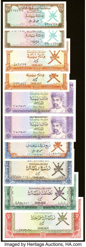 Oman Group Lot of 10 Example Crisp Uncirculated. 

HID09801242017

© 2022 Herita...