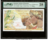 Reunion Departement de la Reunion 20 Nouveaux Francs on 1000 Francs ND (1971) Pick 55b PMG Choice About Unc 58. 

HID09801242017

© 2022 Heritage Auct...
