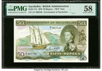 Seychelles Government of Seychelles 50 Rupees 1.10.1970 Pick 17c PMG Choice About Unc 58. 

HID09801242017

© 2022 Heritage Auctions | All Rights Rese...