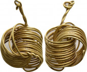 BRONZE AGE. Proto Money. GOLD Wire / Spiral (2000-800 BC)