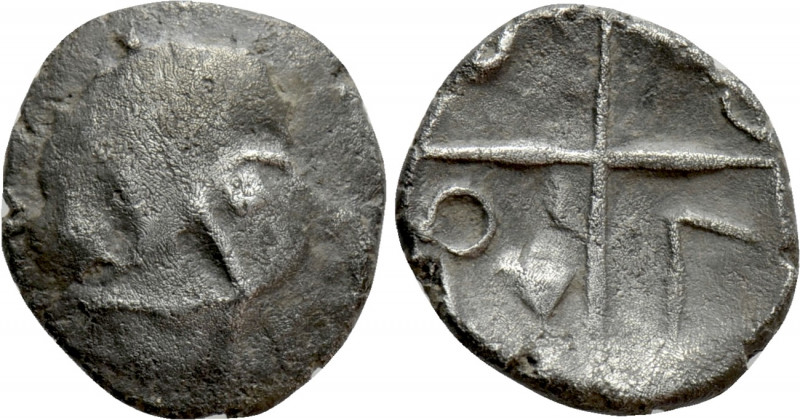 WESTERN EUROPE. Gaul. Uncertain. Quinarius or Drachm (2nd-1st centuries BC). 
...