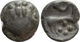 WESTERN EUROPE. Northeast Gaul. Remi (Circa 100-50 BC). EL 1/4 Stater