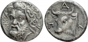 CIMMERIAN BOSPOROS. Pantikapaion. Drachm (Circa 340-325 BC)