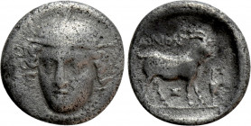 THRACE. Ainos. Tetrobol (Circa 402/1-361/0 BC)