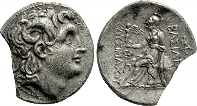 KINGS OF THRACE (Macedonian). Lysimachos (305-281 BC). Tetradrachm. Amphipolis. ...