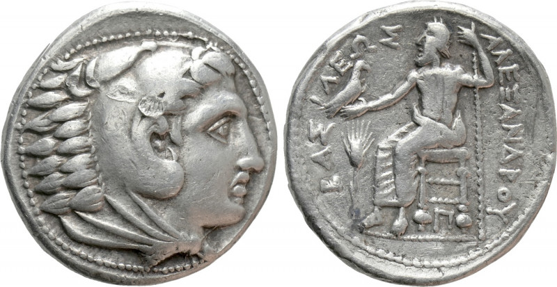 KINGS OF MACEDON. Alexander III 'the Great' (336-323 BC). Tetradrachm. Amphipoli...