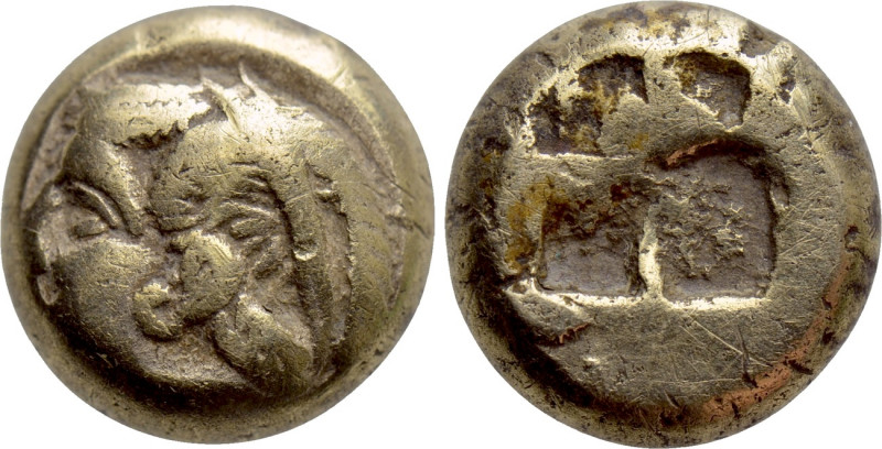 IONIA. Phokaia. EL Hekte (Circa 387-326 BC). 

Obv: Head of nymph left, wearin...