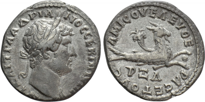 PONTUS. Amisus. Hadrian (117-138). Drachm. Dated CY 164 (132/3). 

Obv: ΑΥΤ ΚΑ...