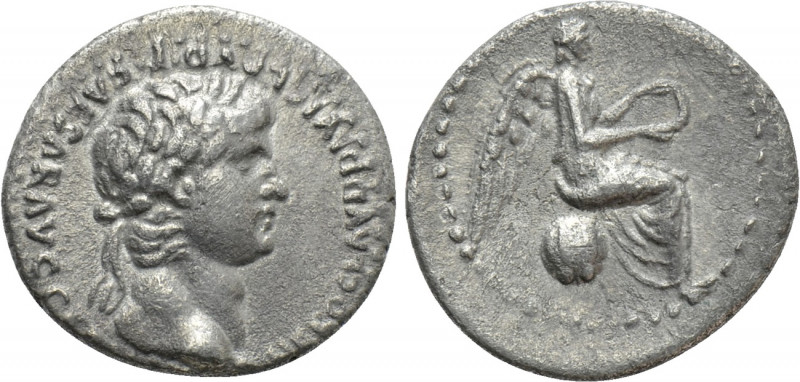 CAPPADOCIA. Caesarea. Nero (54-68). Hemidrachm. 

Obv: NERO CLAVD DIVI CLAVD F...