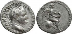 CAPPADOCIA. Caesarea (as Eusebeia). Vespasian (69-79). Hemidrachm