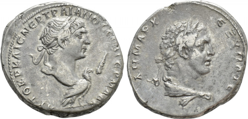 SELEUCIS & PIERIA. Antioch. Trajan (98-117). Tetradrachm. 

Obv: ΑVΤΟΚΡ ΚΑΙС Ν...