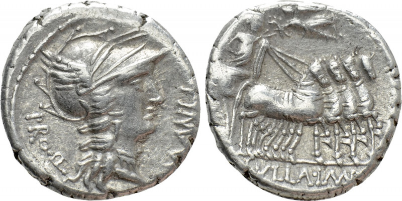 L. SULLA and L. MANLIUS TORQUATUS. Denarius (82 BC). Military mint moving with S...