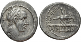 L. MARCIUS PHILIPPUS. Denarius (57 BC). Rome