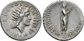 MARK ANTONY. Denarius (38 BC). Uncertain mint in Greece (Athens?)